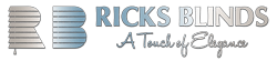Rick's Blinds logo